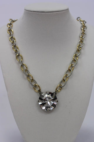 Rachel Marie Rockford Clear Necklace - Trudy's Trendy Boutique