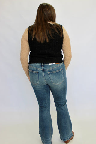 Highland Woven Tweed Vest - Trudy's Trendy Boutique