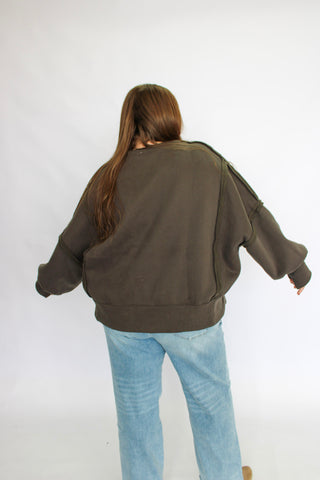 Spooky Chenille Halloween Sweatshirt - Trudy's Trendy Boutique