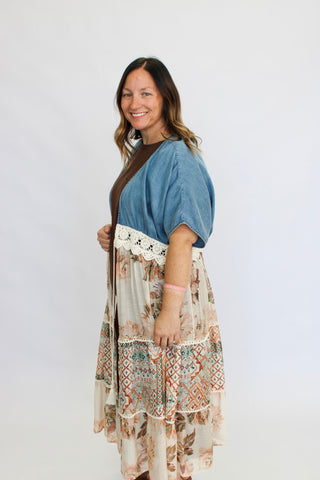 Breeze Side-Slit Midi Dress - Trudy's Trendy Boutique
