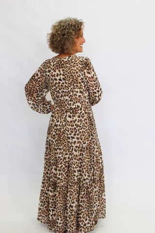 Wildwood Animal Print Maxi Dress - Trudy's Trendy Boutique