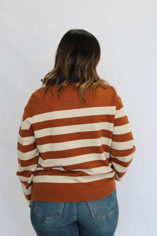 East Coast Cable & Denim Knit - Trudy's Trendy Boutique