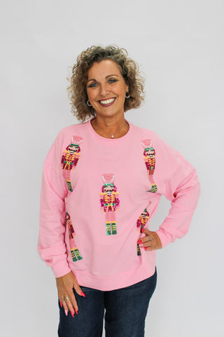 Twinkle Nutcracker Pullover - Trudy's Trendy Boutique