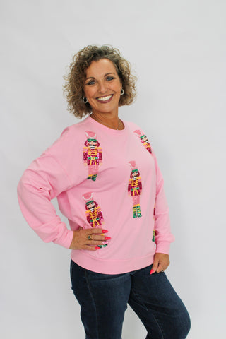 Twinkle Nutcracker Pullover - Trudy's Trendy Boutique