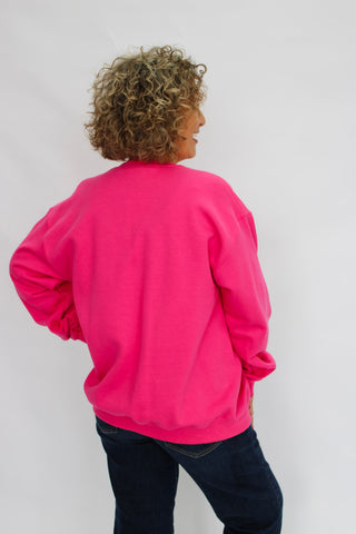 Painted Christmas Tree Split Front Sweatshirt - Trudy's Trendy Boutique