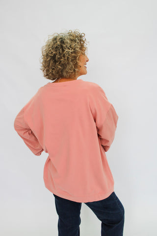 Corded Comfort Pullover - Trudy's Trendy Boutique