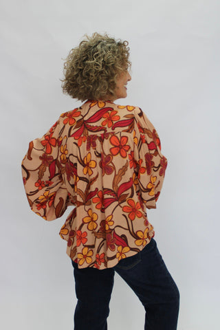 Garden Whispers Floral Top - Trudy's Trendy Boutique