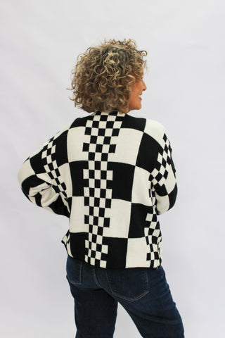 Check & Charm Cardigan - Trudy's Trendy Boutique