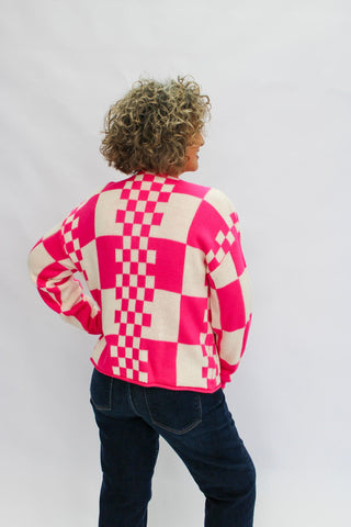 Check & Charm Cardigan - Trudy's Trendy Boutique