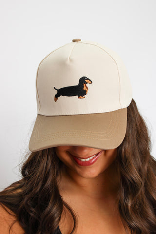 Doxie Two-Tone Hat-Ash Mocha