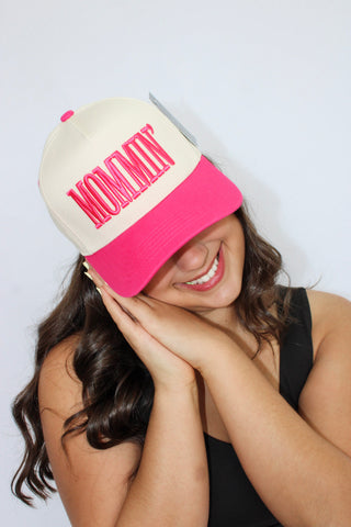 Mommin' Hat in Fuchsia
