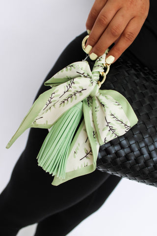 Bow & Tassle Keychain/Purse Charm