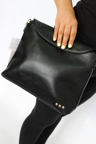 Shay Pebbled Crossbody Bag in Black - Trudy's Trendy Boutique