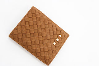 Pretty Simple Kat Suede Wallet-Camel - Trudy's Trendy Boutique