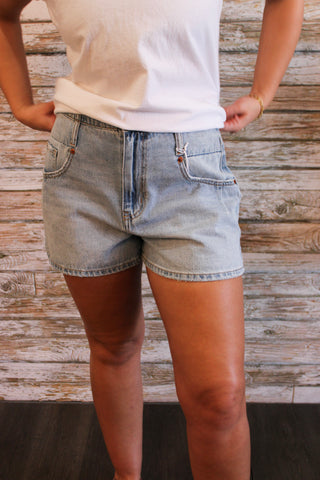 Cello Mid Waist Baggy Shorts - Trudy's Trendy Boutique