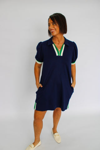 Courtside Zip Shift Dress - Trudy's Trendy Boutique