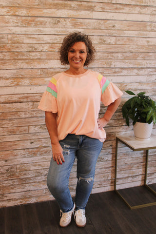 Never Backing Down Top - Trudy's Trendy Boutique