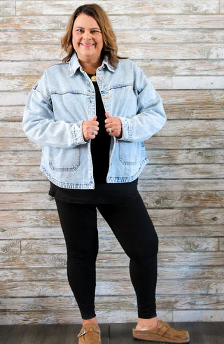 Backroad Blues Jacket - Trudy's Trendy Boutique