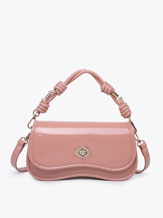 Osaka Twist-Lock Structured Crossbody