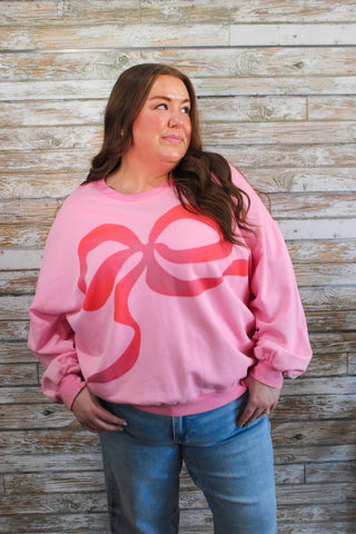 Ribbon Reverie Pullover - Trudy's Trendy Boutique