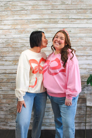 Ribbon Reverie Pullover - Trudy's Trendy Boutique