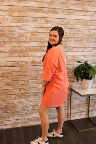 Rock The V Romper - Trudy's Trendy Boutique