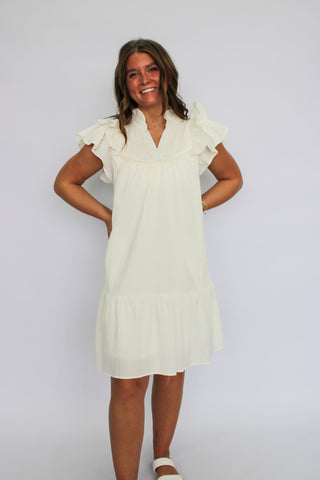 Breezy Charm Tiered Dress - Trudy's Trendy Boutique