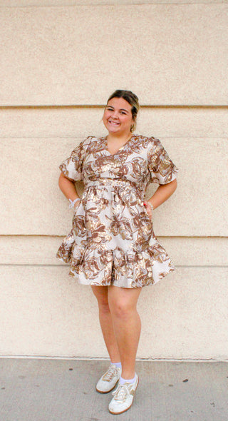 Mocha Luxe Dress - Trudy's Trendy Boutique