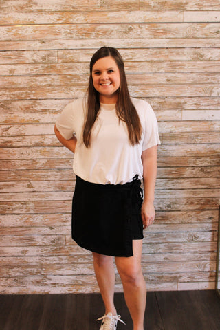 Judy Blue Black Skort - Trudy's Trendy Boutique