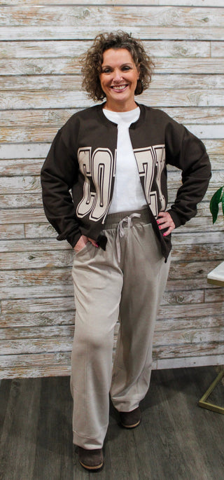 Scuba Drawstring Pants - Trudy's Trendy Boutique