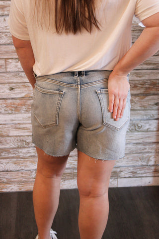 Cello MR Midi Short with Slit - Trudy's Trendy Boutique