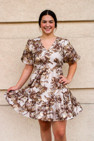 Mocha Luxe Dress - Trudy's Trendy Boutique