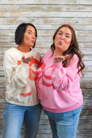 Ribbon Reverie Pullover - Trudy's Trendy Boutique