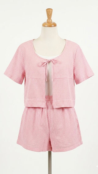 Gingham Set - Trudy's Trendy Boutique