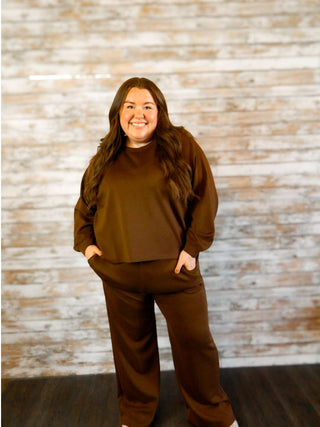 Chic Ease Scuba Set/Curvy - Trudy's Trendy Boutique