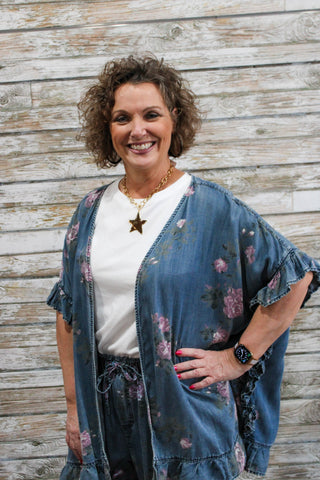 Petal Drift Cardigan - Trudy's Trendy Boutique