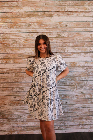 Floral & Fabulous Dress - Trudy's Trendy Boutique