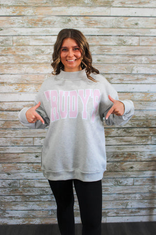 Trudy's Mock Neck Sweatshirt - Trudy's Trendy Boutique