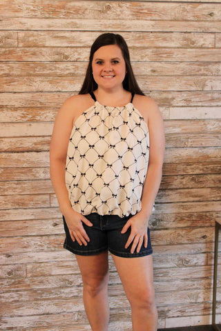 Bows & Bubbles Top - Trudy's Trendy Boutique