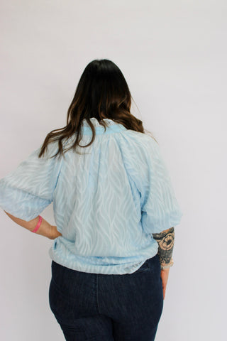 Sweet Detail Puff Blouse - Trudy's Trendy Boutique
