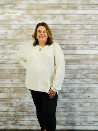 Stonewash Ease Thermal Pullover - Trudy's Trendy Boutique