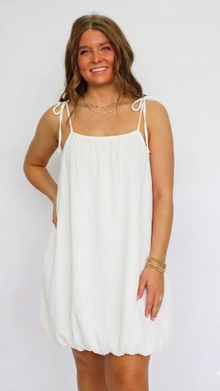 Breezy Airflow Mini Bubble Dress - Trudy's Trendy Boutique