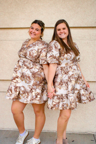 Mocha Luxe Dress - Trudy's Trendy Boutique