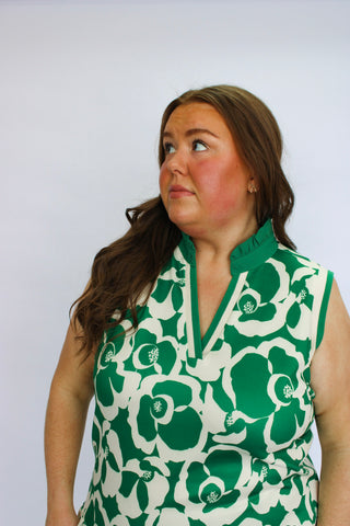 Bloomline Tiered Dress - Trudy's Trendy Boutique