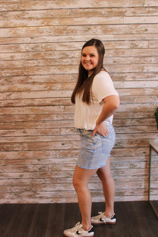 Judy Blue MR Dyed Shorts - Trudy's Trendy Boutique