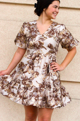 Mocha Luxe Dress - Trudy's Trendy Boutique