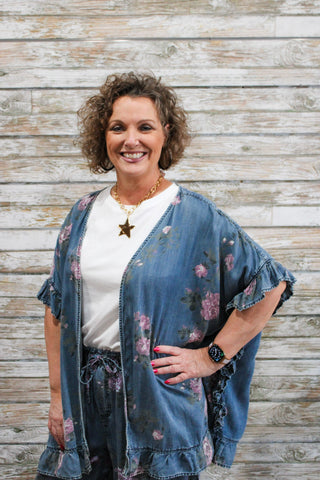 Petal Drift Cardigan - Trudy's Trendy Boutique