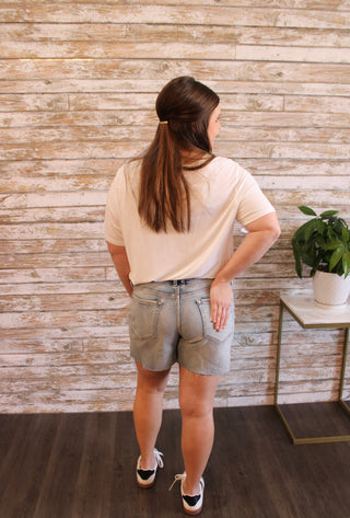 Cello MR Midi Short with Slit - Trudy's Trendy Boutique