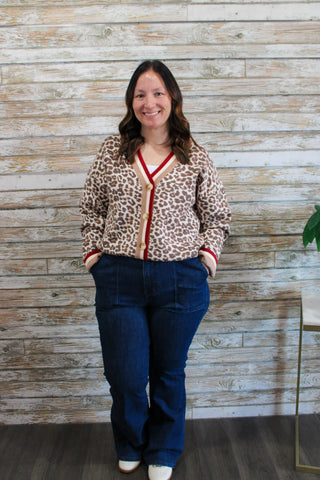 Judy Blue HW Flare with Patch Pockets - Trudy's Trendy Boutique