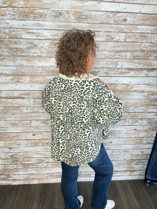 Wild Whisper Leopard Jacket - Trudy's Trendy Boutique